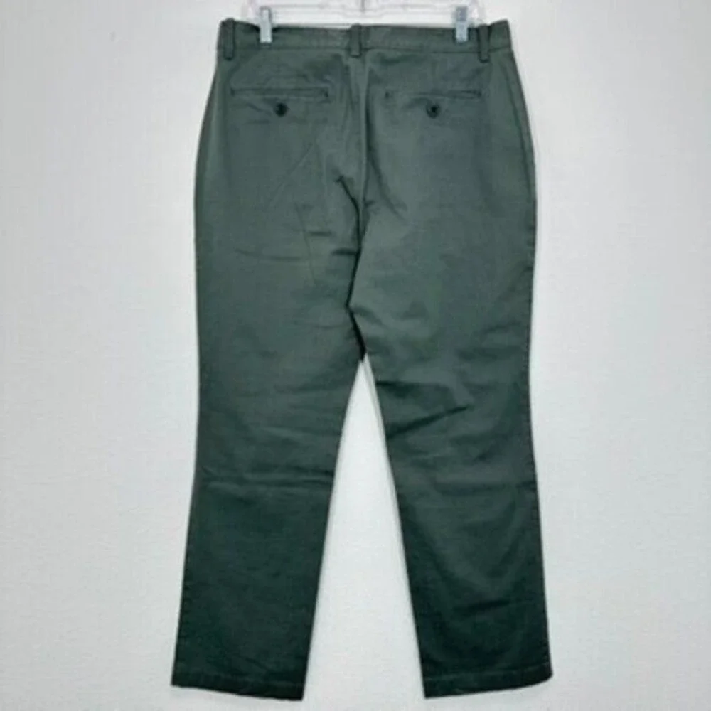 Banana‎ Republic Size 33 Men's Aiden Fit Dress Pants Khaki Green Casual Career